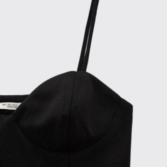 ZARA STRAP CROP TOP SIZE S 7901/176/800 - Picture 3 of 4